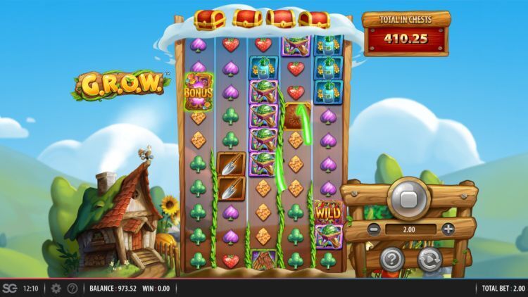 G.R.O.W. online slot feature