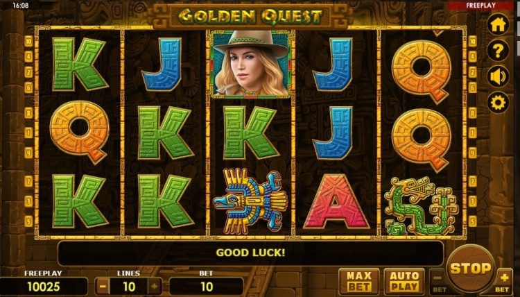 Golden Quest slot review Amatic