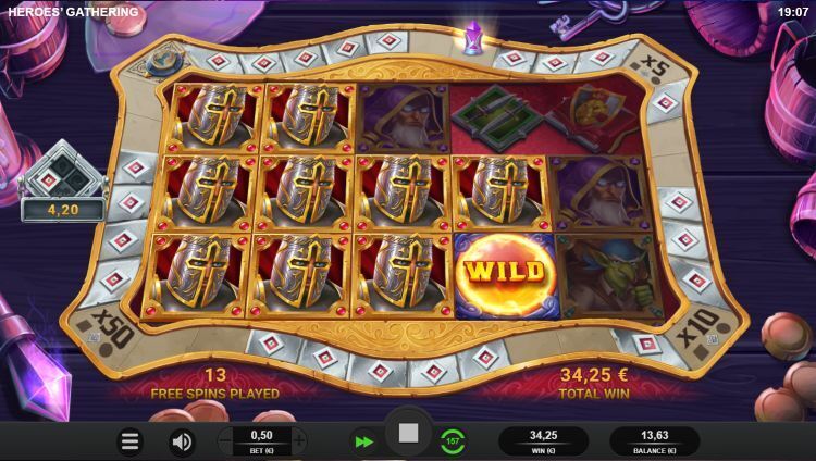 Heroes Gathering slot review Relax Gaming