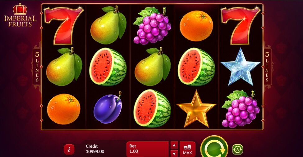 Imperial Fruits 5 lines slot