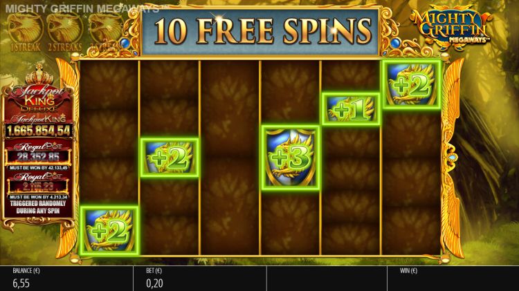 Mighty Griffin Megaways Blueprint slot Free Spins