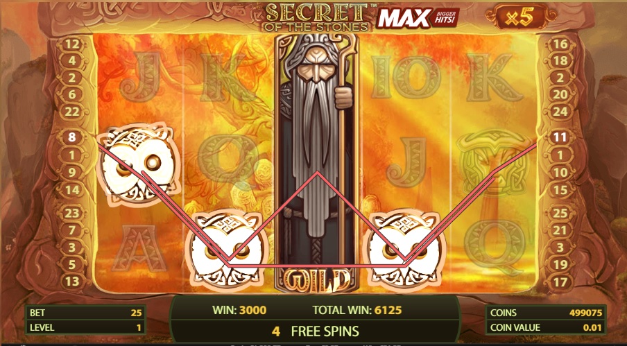 NetEnt - Secret of the Stonex max online