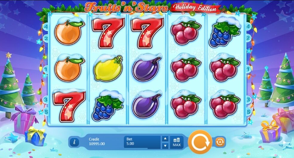 Playson Fruits n Stars Holiday Edition slot review