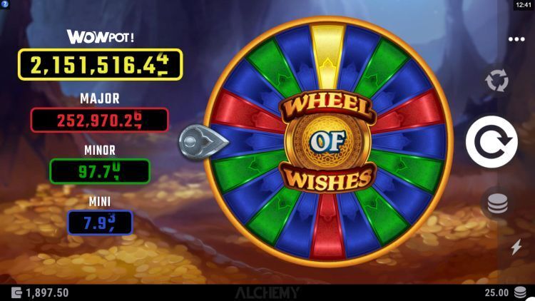 Wheel of Wishes slot jackpot win