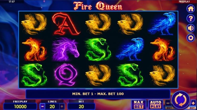 Fire Queen online gokkast gameplay