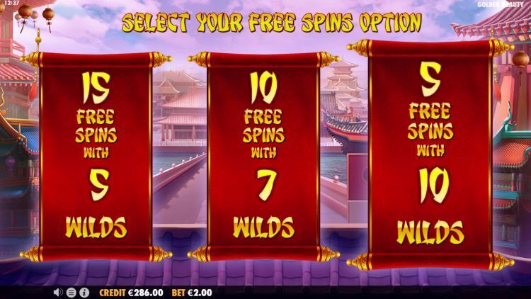 Golden Beauty slot Free Spins