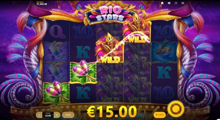 Rio Stars online gokkast gameplay