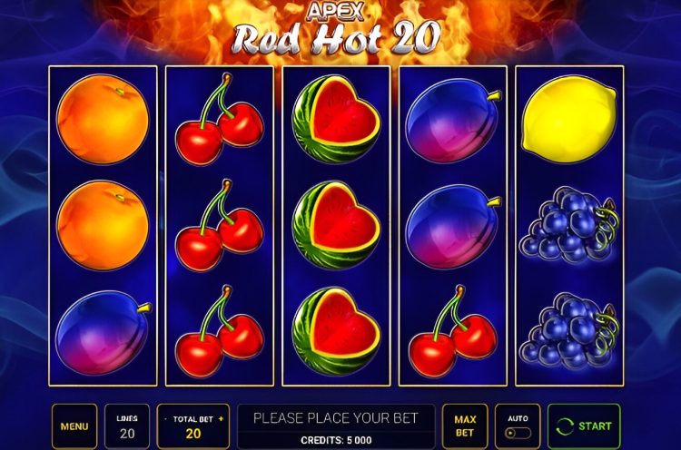 Apex Red Hot 20 gokkast review Novomatic