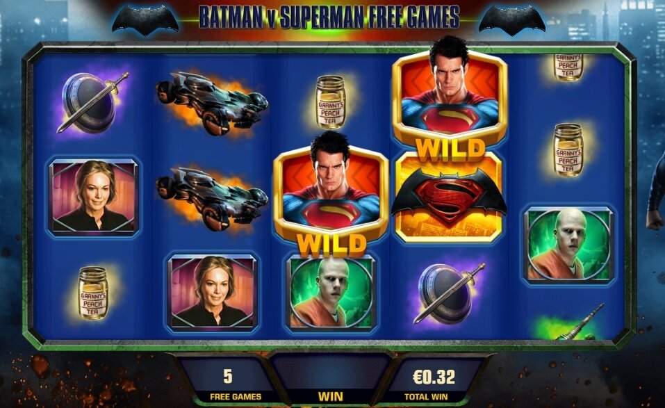 Batman v Superman Dawn of Justice online slot