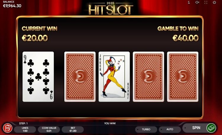 2020 Hit Slot gamble feature