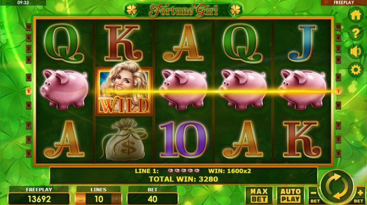 Fortune Girl slot review Amatic