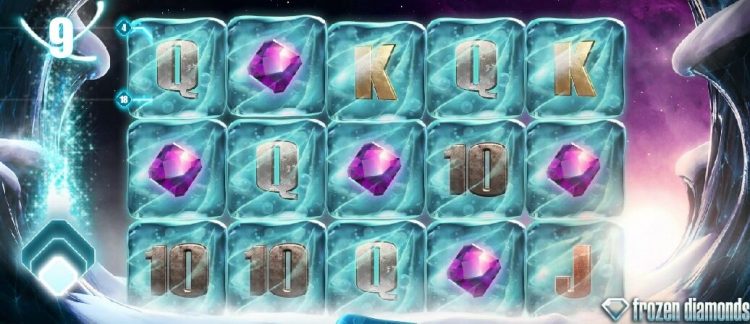 Frozen Diamonds online slot bonus