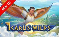 Slots - Icarus Wilds slot review Sthlm Gaming logo