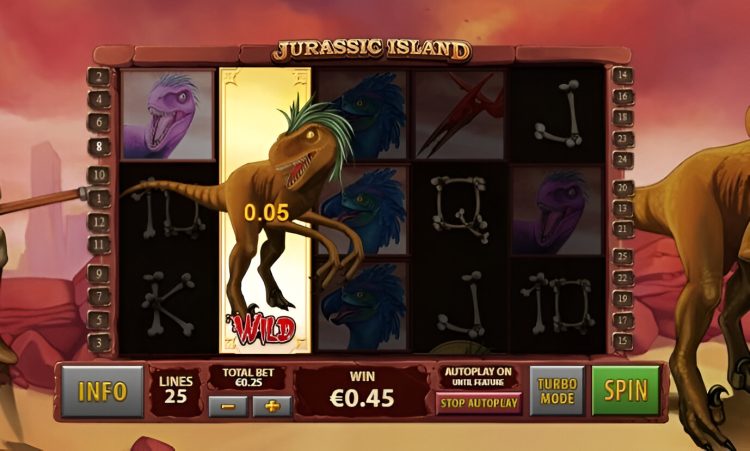 Jurassic Island slot review Playtech