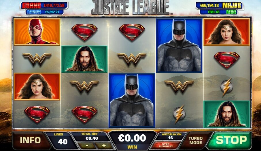 Justice League online slot