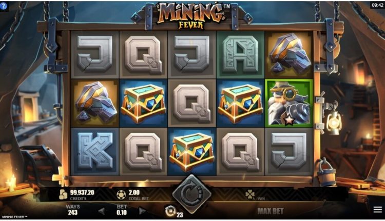 Mining Fever gokkast review Rabcat