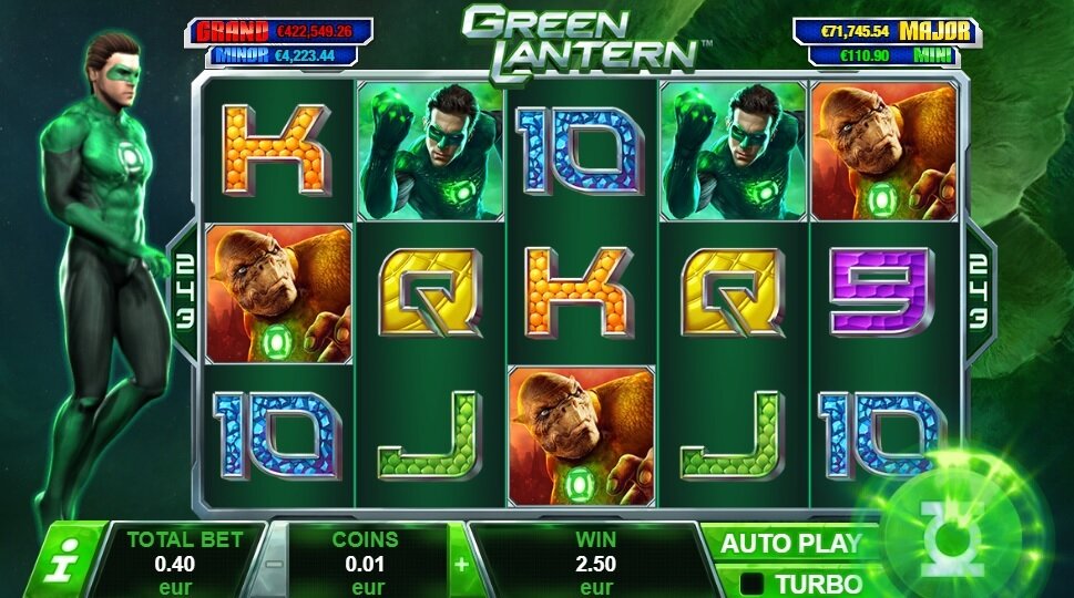 Playtech - Green Lantern gokkast