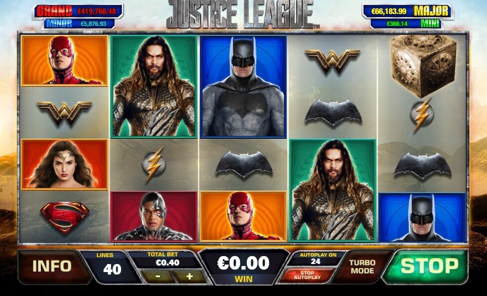 Playtech - Justice league 