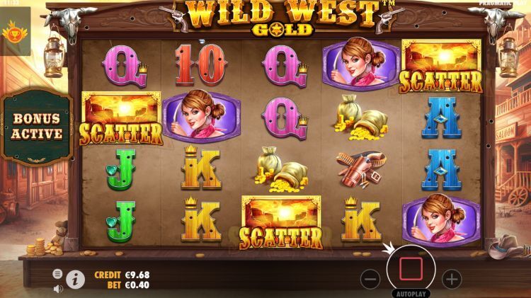Pragmatic Play Wild West Gold slot bonus trigger