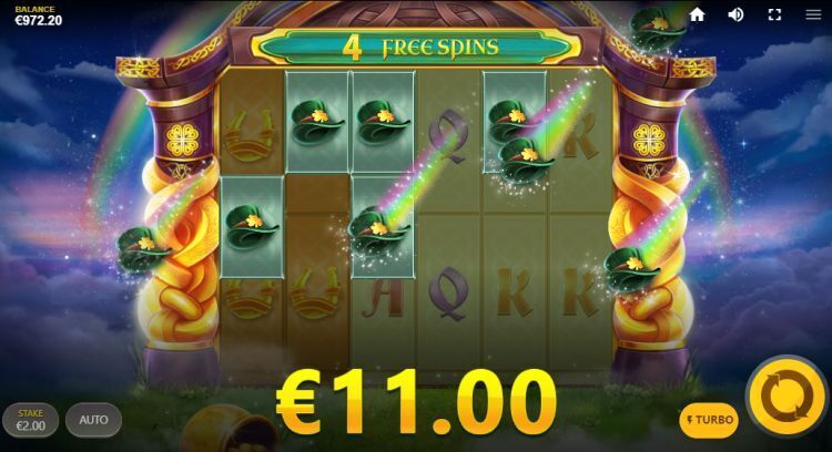 Rainbow Jackpots Power Lines review red tiger bonus