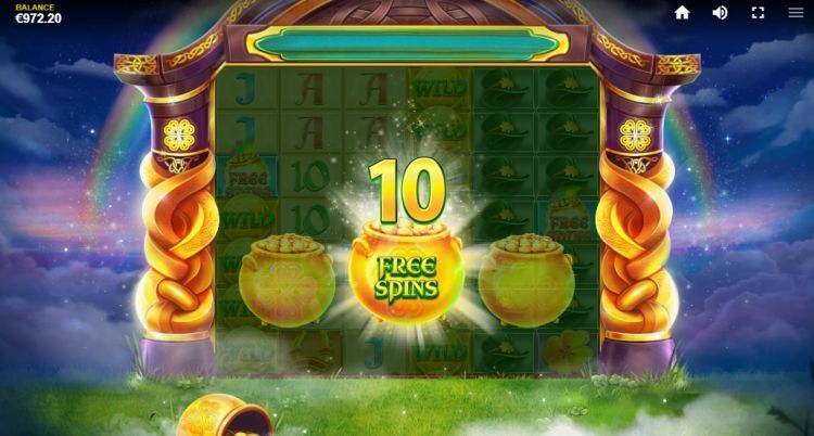 Rainbow Jackpots Power Lines bonus trigger
