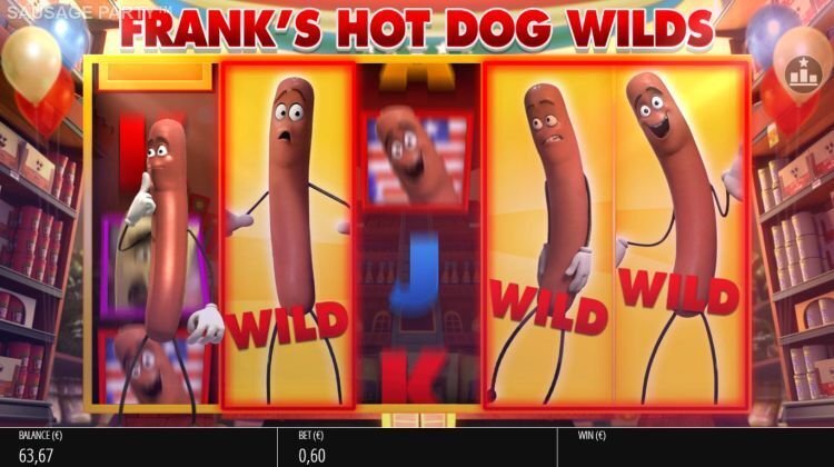 Sausage party gokkast review