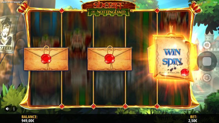 Sheriff of Nottingham slot isoftbet feature