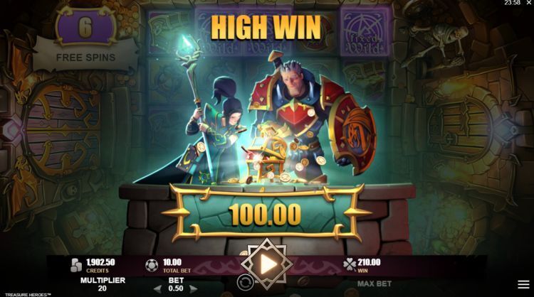Treasure Heroes slot review big win