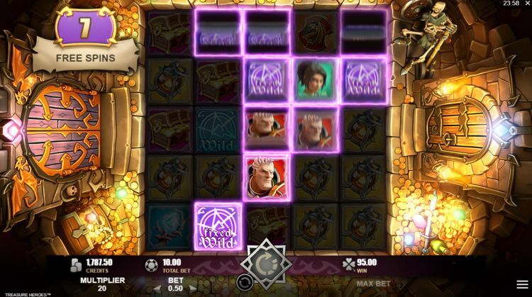 Treasure Heroes slot Free Spins