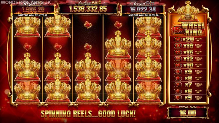 Wonder of Ages slot jackpot king win