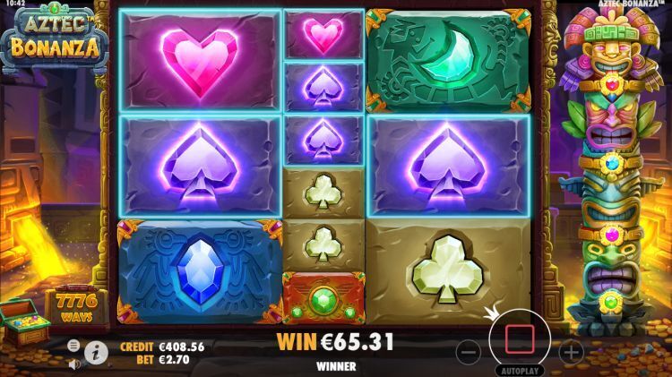 Aztec Bonanza slot Free Spins win