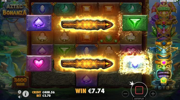 Aztec Bonanza online slot feature