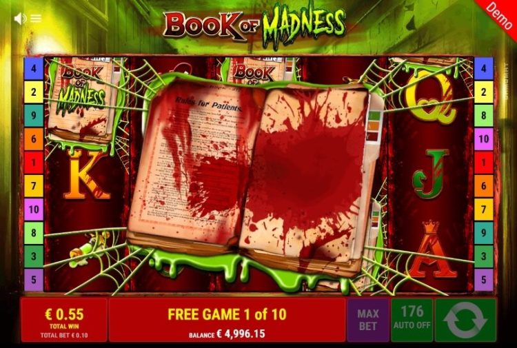 Book of Madness slot Free Spins