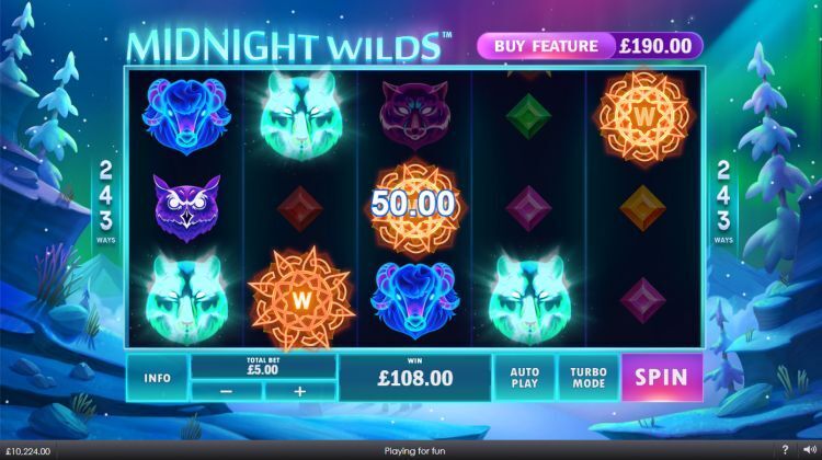 Playtech Midnight Wilds gokkast review
