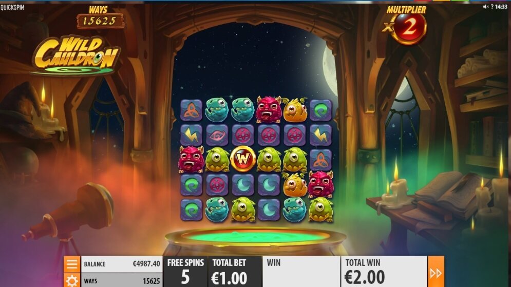 wild cauldron online slot