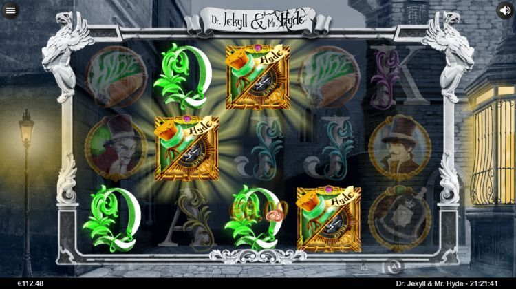 Dr Jekyll and Mr Hyde slot Iron Dog bonus trigger