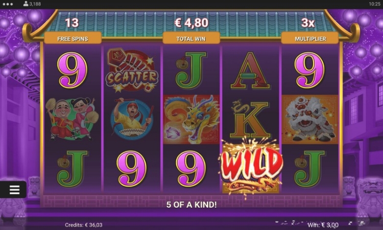 Dragon Dance Free Spins Bonus