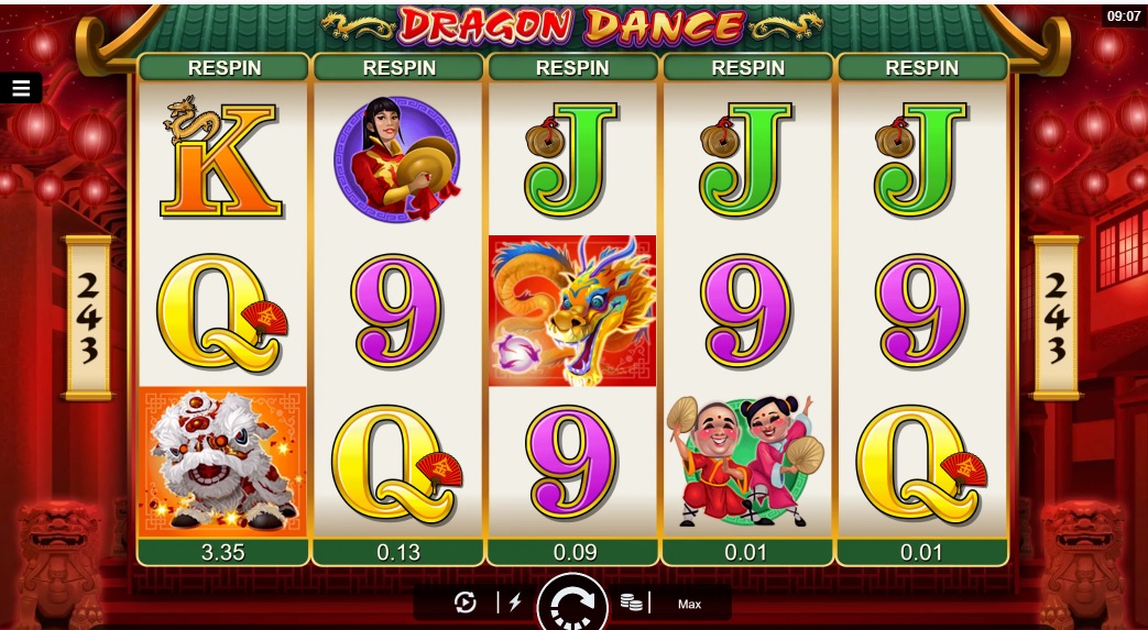 Dragon Dance gokkast