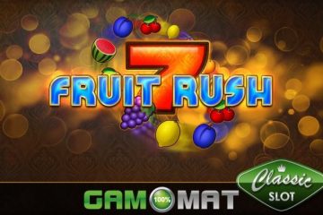 Fruit Rush gokkast gamomat logo