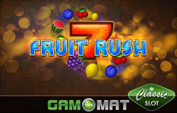 Fruit Rush gokkast gamomat logo
