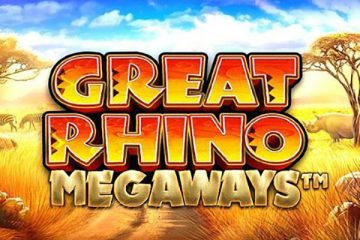 Great Rhino Megaways slot logo