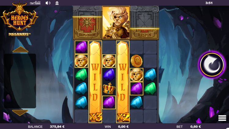 Heroes Hunt megaways review win