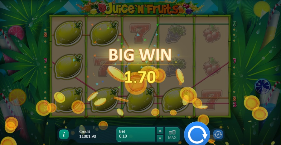 Juice and Fruits gokkast