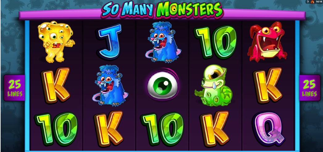 MicroGaming - So Many Monsters slot