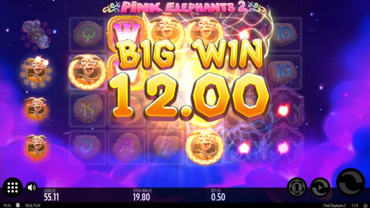 Pink Elephants 2 slot review win