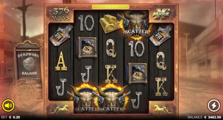 Nolimit City Deadwood slot bonus trigger