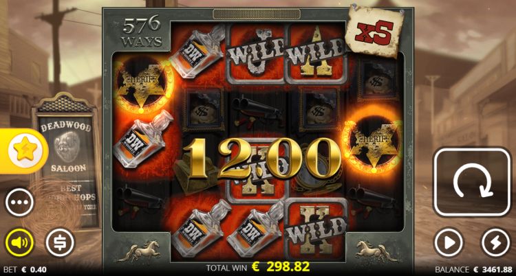 nolimit city slot deadwood bonus win