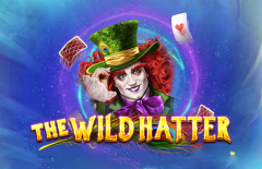 Slots - the-wild-hatter-slot-logo