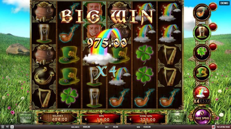 1st of the irish slot review