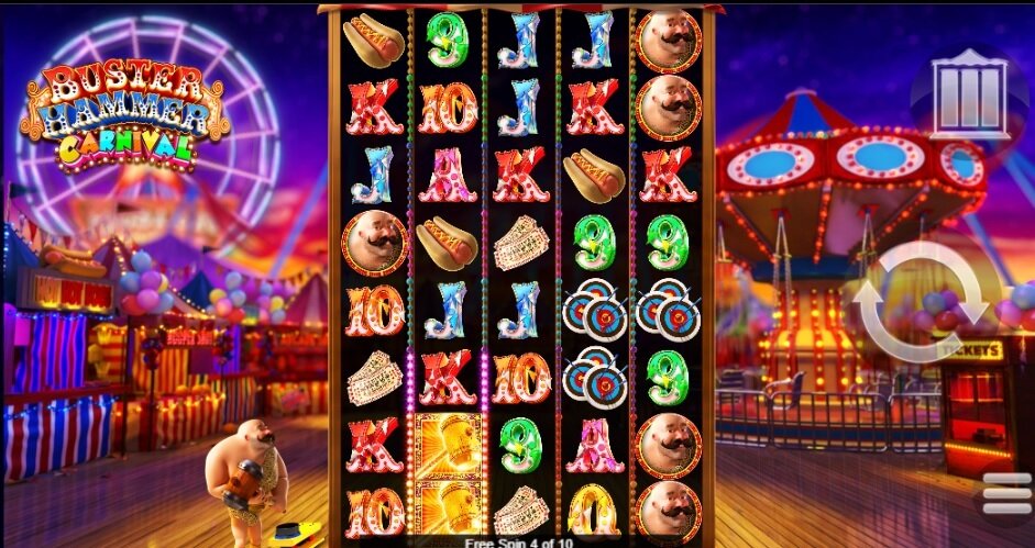 Buster hammer carnival slot